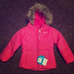 Pink kids jacket